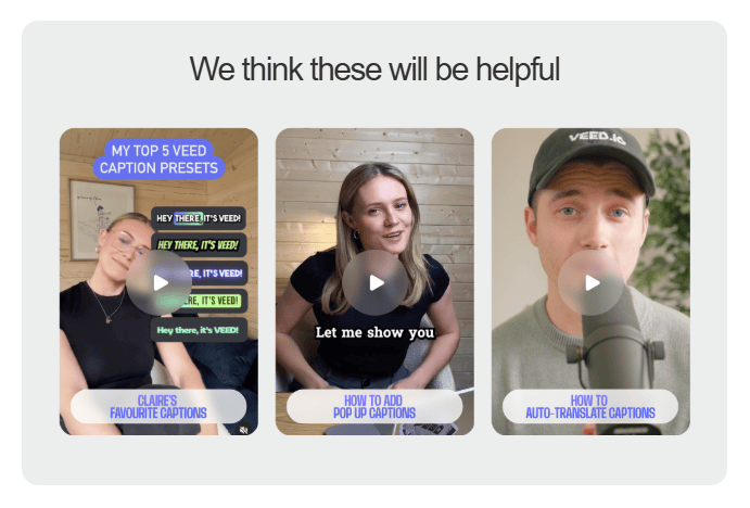 An example of user-generated content