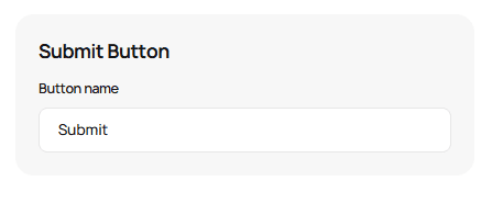 Setting submit button text