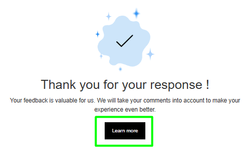 Completion button