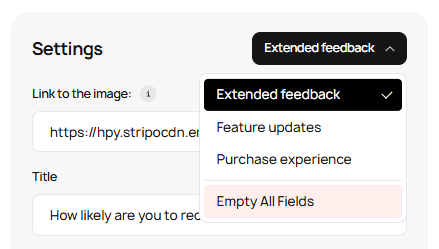 Pre-built product review templates