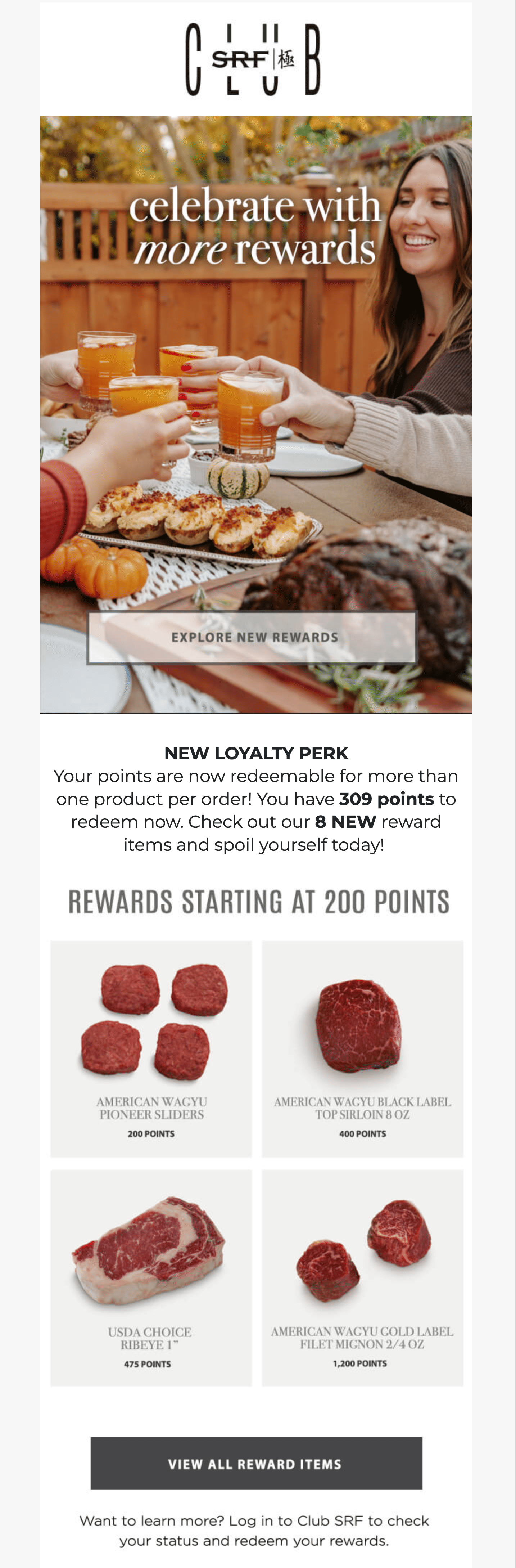 Loyalty program email _ SRF Club Loyalty program email _ SRF Club