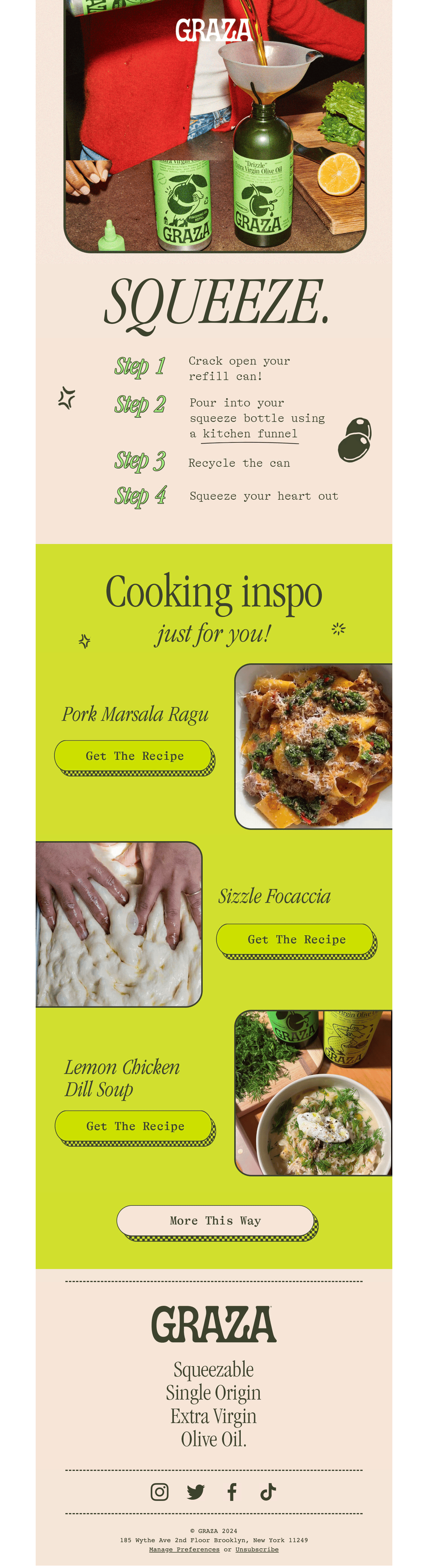 Replenishment email example _ Graza Replenishment email example _ Graza