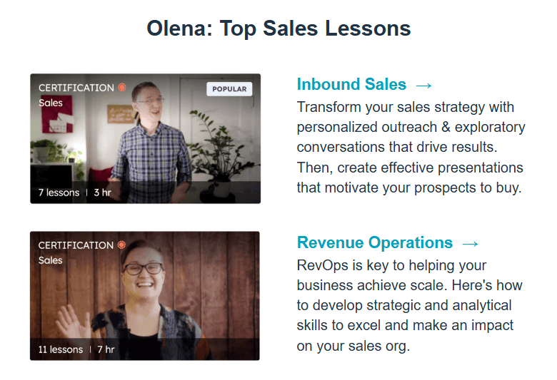 An example of personalized content increasing conversions