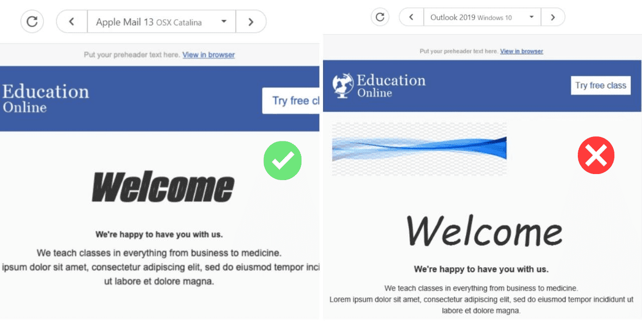 Testing Custom Fonts In Multiple Email Clients