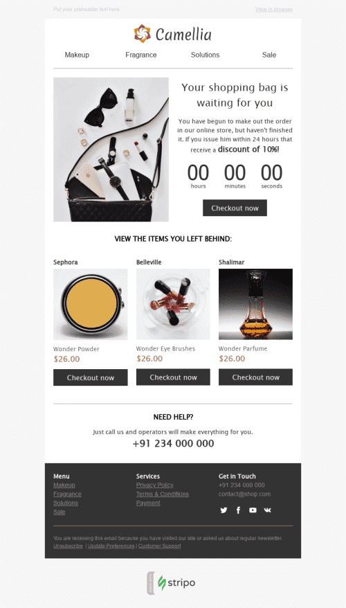 Time to Buy Email Template by full_name — Stripo.email