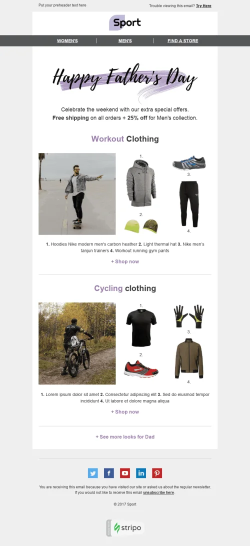 11695-Stripo-Sport-Holiday-newsletter-Happy-Father’s-Day-Strong-Dad-email-web