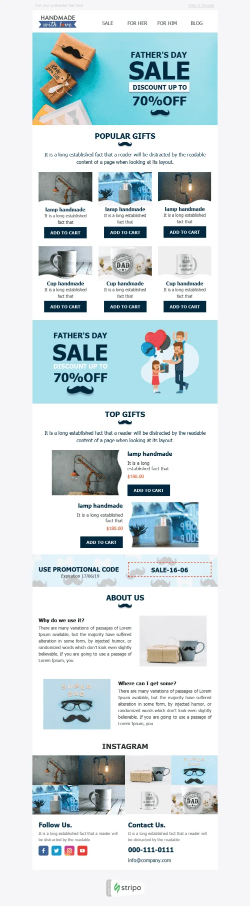 86959-Stripo-Books-Presents-Stationery-Holiday-newsletter-Fathers-Day-Happy-Dad-email-web
