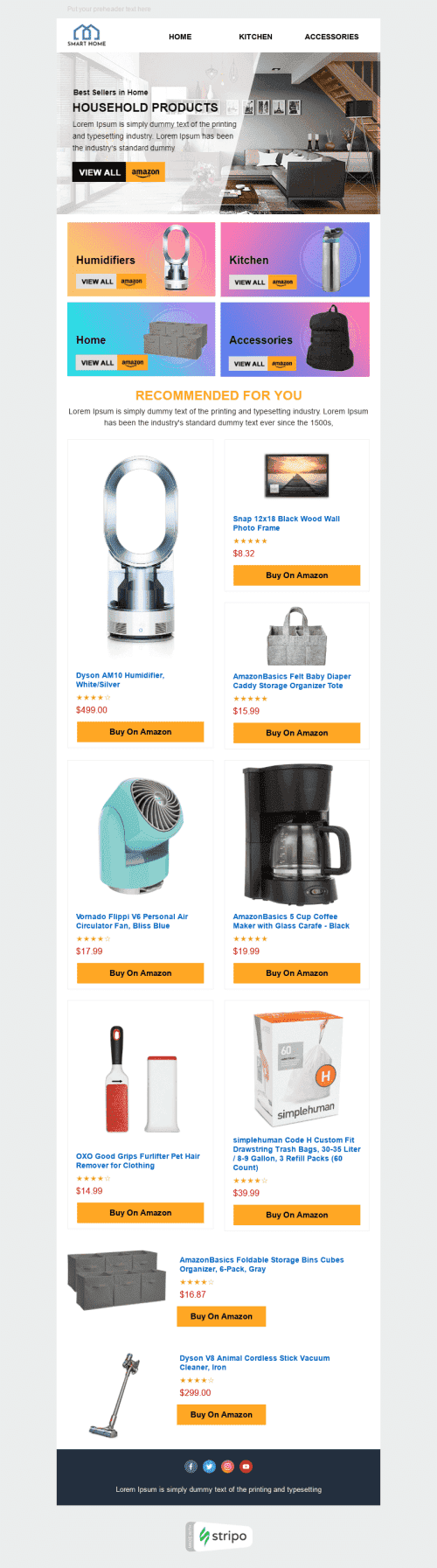 48 Smart-elements Email Templates 📭 | Free Smart-elements HTML Email ...