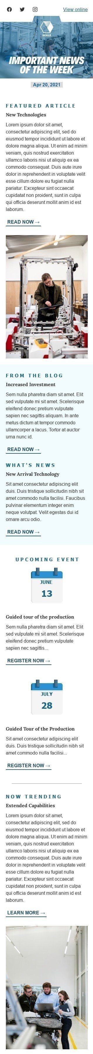 News of the week Email Template by :full_name — Stripo.email