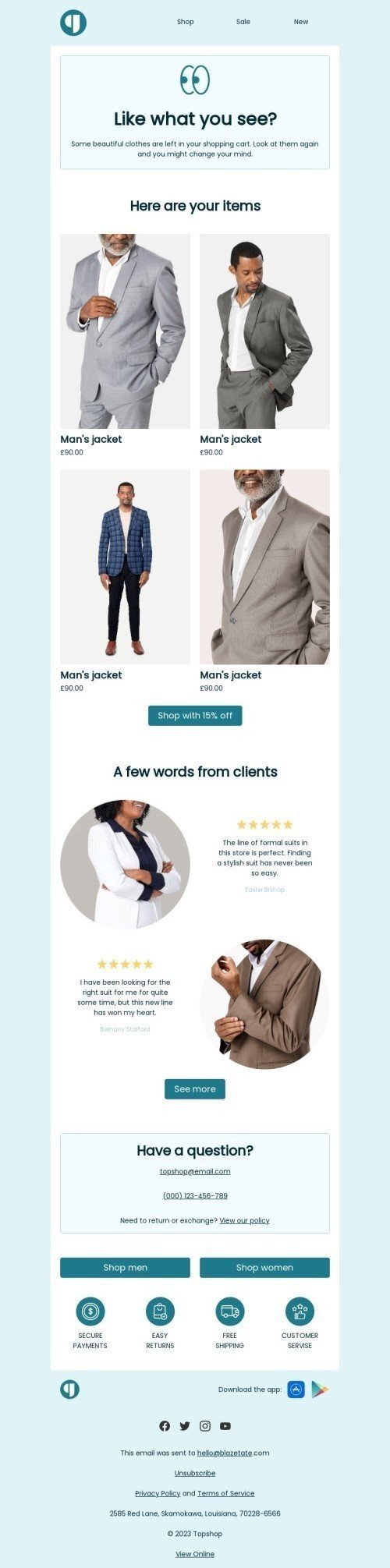 40 Followup Email Templates 📭 Free Followup HTML Email Template