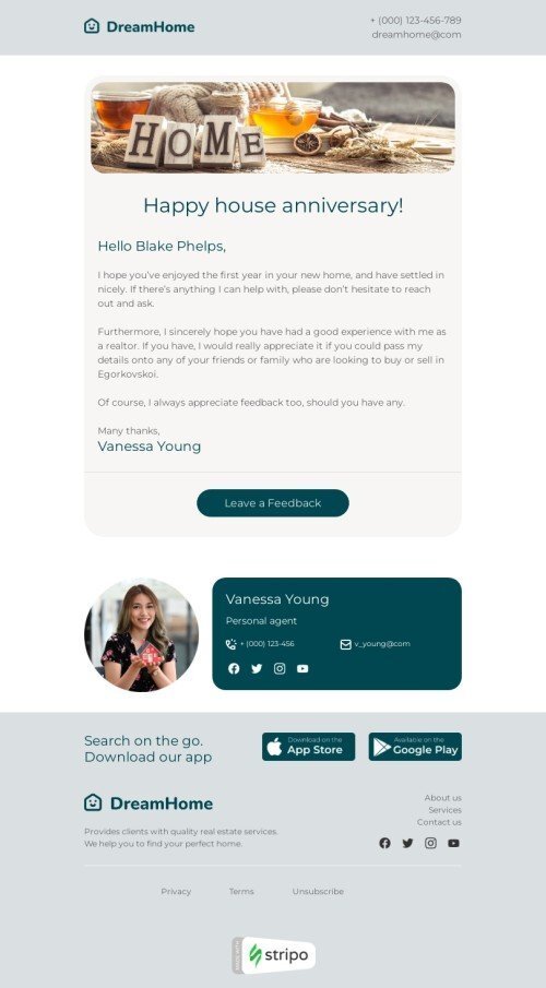 26 Real estate Email Templates 📭 | Free Real estate HTML Email Template ...