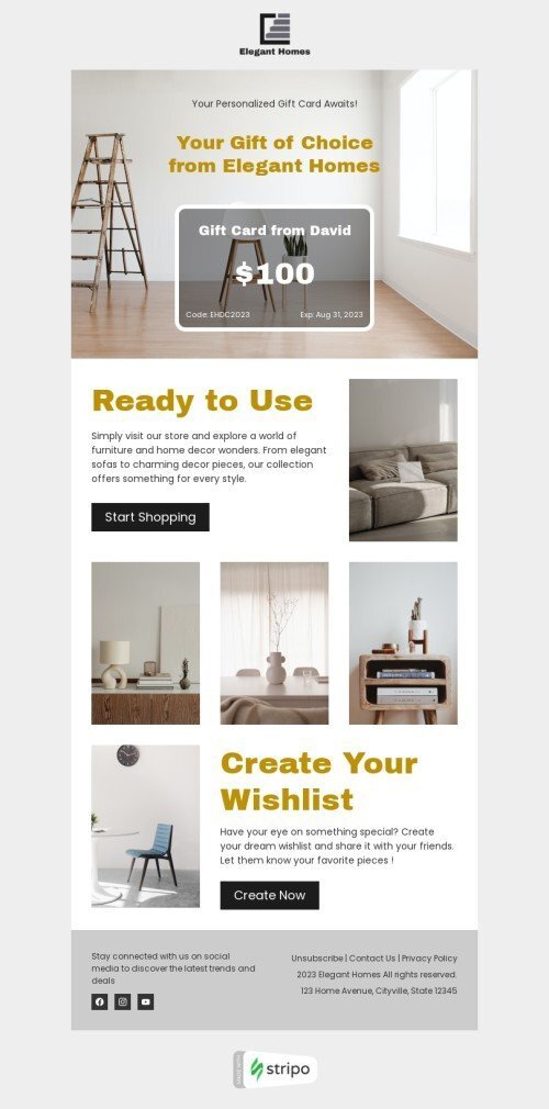 maily: stylish email template for premium... Ready to use Email Template by Stripo.email