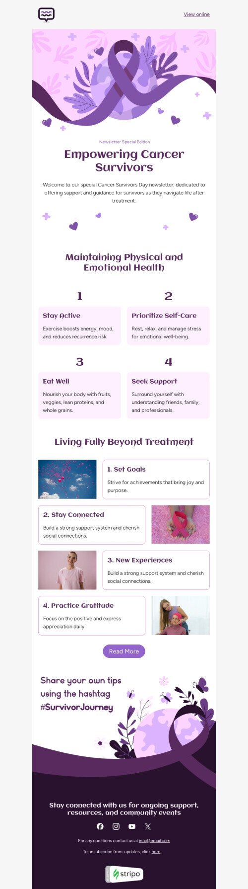 Newsletter special edition Email Template by Stripo.email